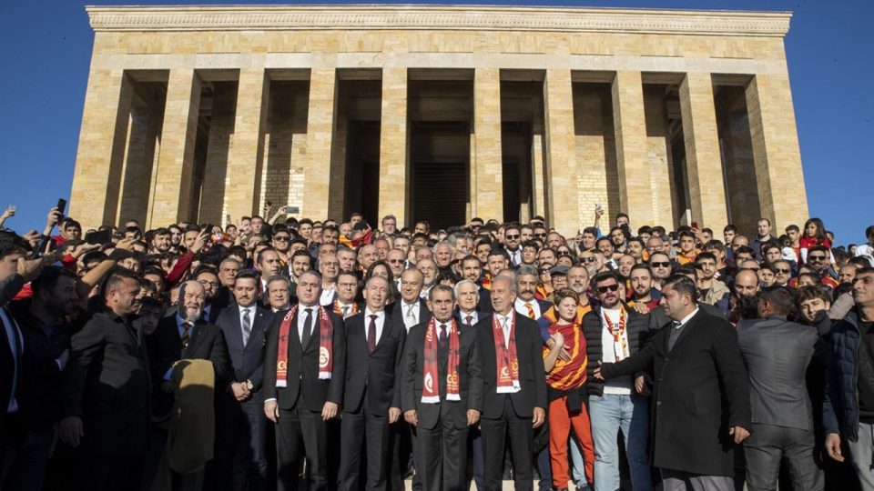 Galatasaray Kulübü’nden Anıtkabir’e ziyaret