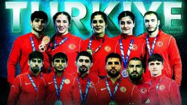 Milli güreşçilerden tarihi başarı