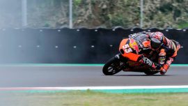 Deniz Öncü Moto3’de sezonun son yarışına ikinci sırada başlayacak