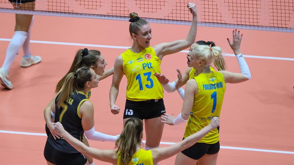 PTT Kadın Voleybol Takımı Challenge Kupası’nda üst tura odaklandı