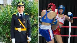 Teğmen Zeliha Doğan kick boksta Avrupa şampiyonu oldu