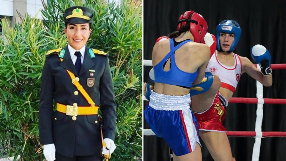 Teğmen Zeliha Doğan kick boksta Avrupa şampiyonu oldu