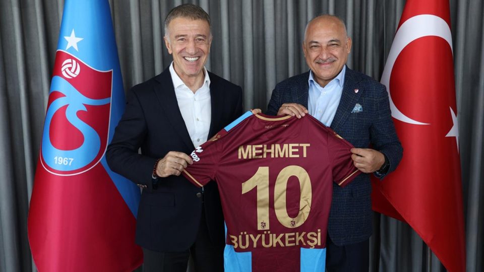 TFF Başkanı Mehmet Büyükekşi’den Trabzonspor’a ziyaret