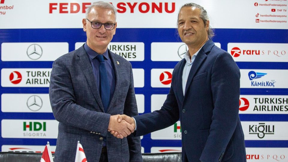 Türkiye Hentbol Federasyonu ile KKTC Hentbol Federasyonu iş birliği anlaşması