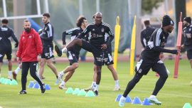 Beşiktaş hazırlıklarını Antalya’da sürdürdü