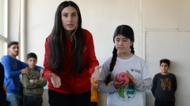 Boccede tarih yazan Eda Sayak yeni sporcular yetiştiriyor