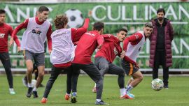 Galatasaray’ın Antalya kampı devam ediyor