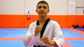 Milli tekvandocu Ahmet Yılmaz’ın hedefinde yeni şampiyonluklar var