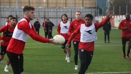 Samsunspor’da Trabzonspor mesaisi
