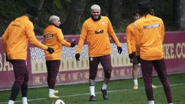 Galatasaray Trabzonspor maçına hazır