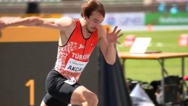 Milli atlet Berke Akçam’dan iki Türkiye rekoru