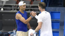 Rafael Nadal Uluslararası Brisbane’e veda etti