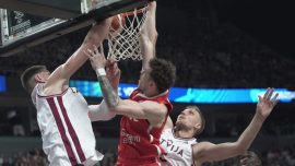 12 Dev Adam, Avrupa Basketbol Şampiyonası’na galibiyetle başladı