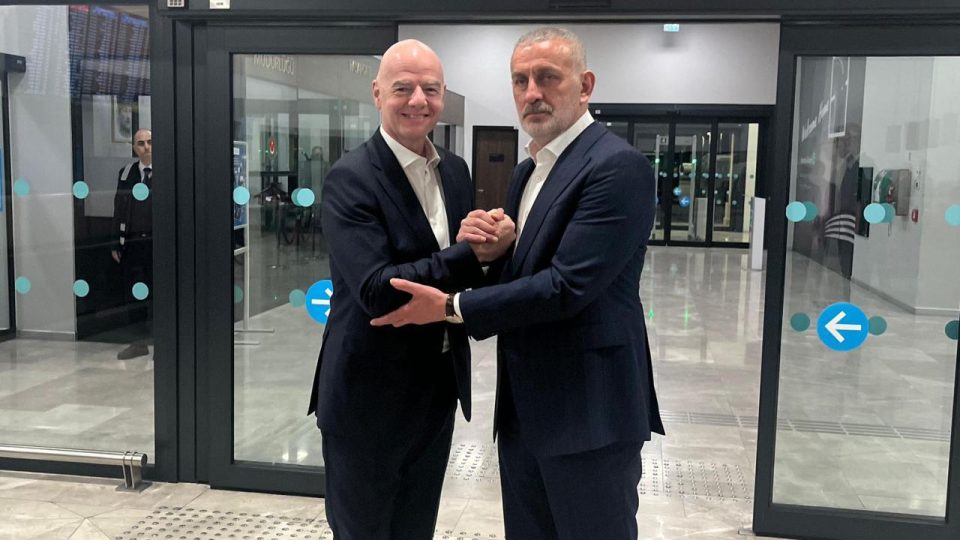 FIFA Başkanı Infantino İstanbul’a geldi